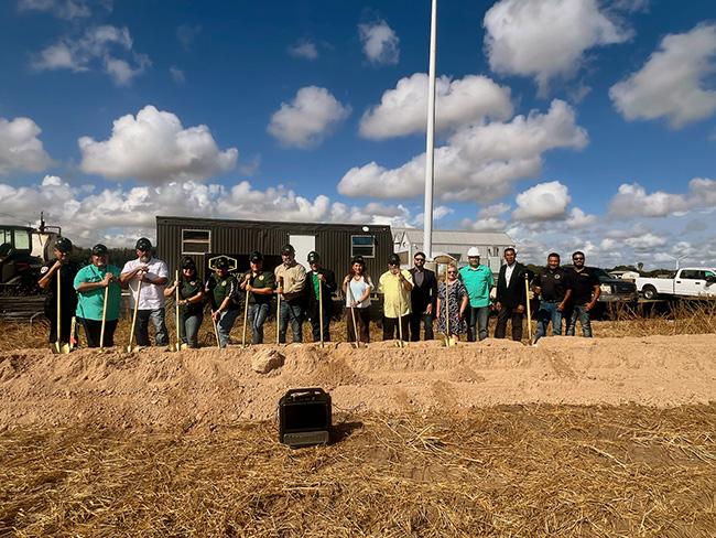 Breaking ground in Lyford